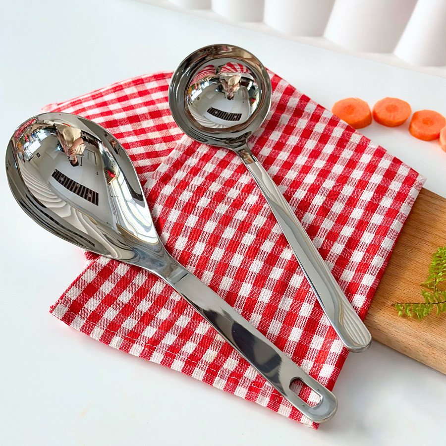 Muỗng Vá Múc Canh Cao Cấp Inox 304 DandiHome Chính Hãng