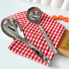 Combo 02 Muỗng Vá Múc Canh Cao Cấp Inox 304 DandiHome Chính Hãng