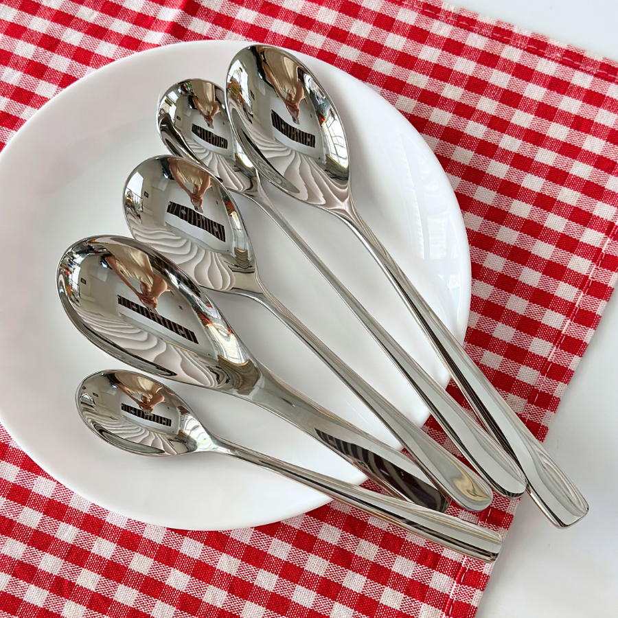 Bộ 4 Thìa Muỗng Inox 304 DandiHome - Thìa Muỗng Ăn Cơm, Ăn Phở, Ăn Soup, Thìa Trà, Cà Phê Cao Cấp