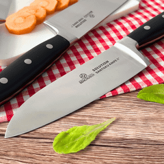 Dao Thái Đa Năng Santoku Benchusch 6 Inch - Lưỡi Dao 15,5 cm - Dòng Santoku - Solution Series