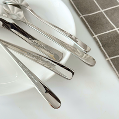 Bộ 4 Thìa Muỗng Inox 304 DandiHome - Thìa Muỗng Ăn Cơm, Ăn Phở, Ăn Soup, Thìa Trà, Cà Phê Cao Cấp