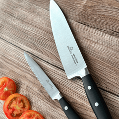 Bộ 02 Dao Nhà Bếp Benchusch Solution Series - Dao Đầu Bếp 7 Inch & Dao Gọt 5 Inch