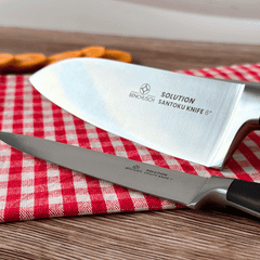 Bộ 02 Dao Nhà Bếp Benchusch Solution Series - Dao Santoku 6 Inch & Dao Gọt 5 Inch