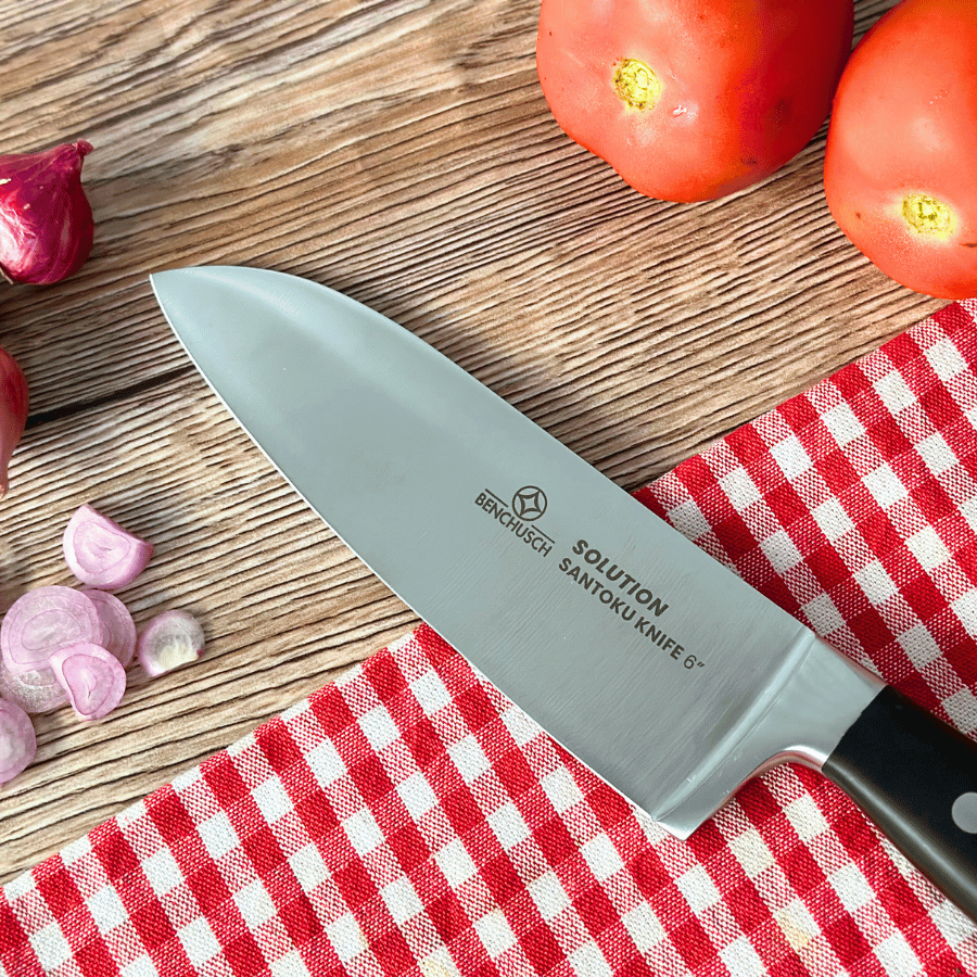 Dao Thái Đa Năng Santoku Benchusch 6 Inch - Lưỡi Dao 15,5 cm - Dòng Santoku - Solution Series
