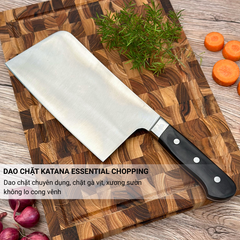 Bộ Dao Chặt và Dao Bếp Cao Cấp Katana Essential Chopping 200mm & Santoku 165mm – KATA206 & KATA201