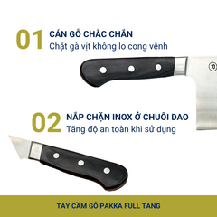 Dao Chặt Chuyên Dụng KATANA Essential Chopping 200mm - Dao Chặt Gà Vịt KATA206