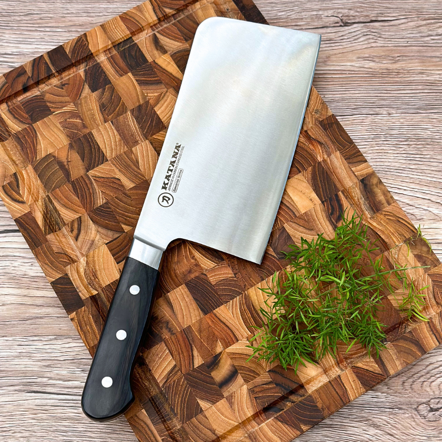 Dao Chặt Chuyên Dụng KATANA Essential Chopping 200mm - Dao Chặt Gà Vịt KATA206