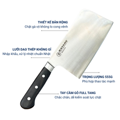 Dao Chặt Chuyên Dụng KATANA Essential Chopping 200mm - Dao Chặt Gà Vịt KATA206