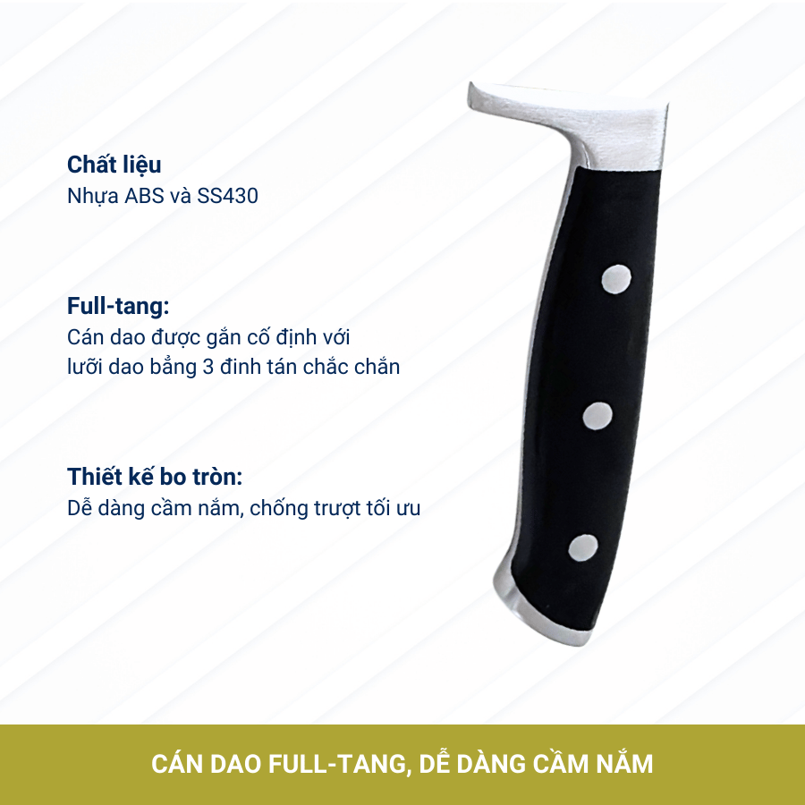 Dao Đầu Bếp Benchusch 7 Inch - Lưỡi Dao 18 cm - Dòng Chef Knife - Solution Series