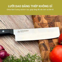 Dao Bếp Cao Cấp KATANA Basic Nakiri 165mm - Dao Thái Rau Củ KATA403