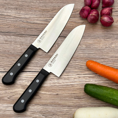 Dao Bếp Cao Cấp KATANA Basic Santoku 165mm - Dao Thái Đa Năng KATA401