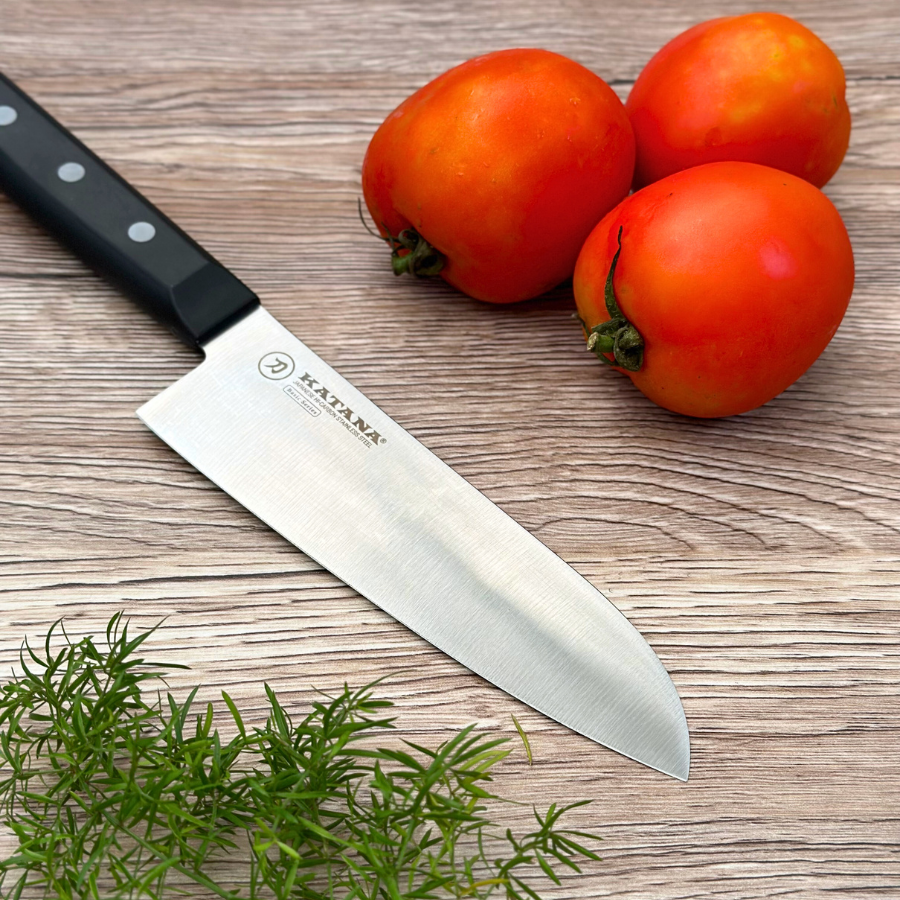 Dao Bếp Cao Cấp KATANA Basic Santoku 165mm - Dao Thái Đa Năng KATA401