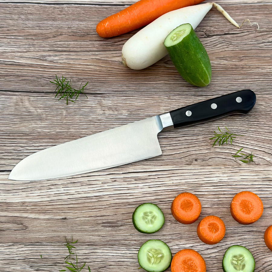 Dao Bếp Cao Cấp KATANA Essential Santoku 165mm - Dao Thái Đa Năng KATA201