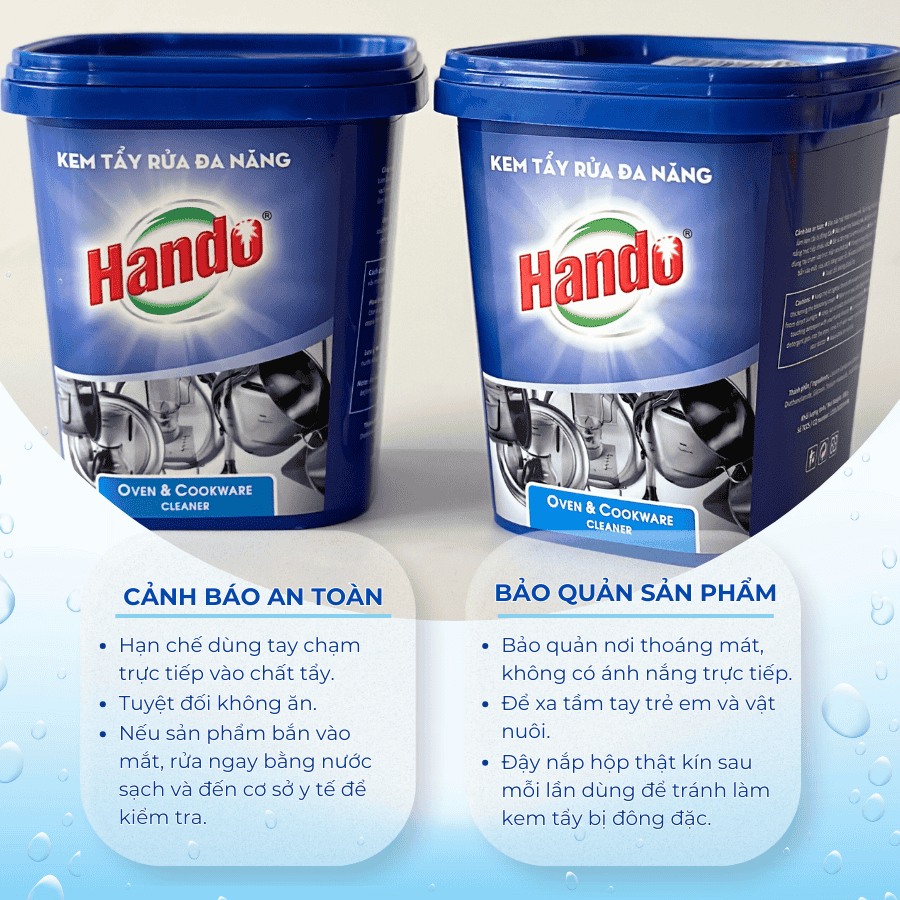 Kem Tẩy Đa Năng Nhà Bếp Hando 500 gr