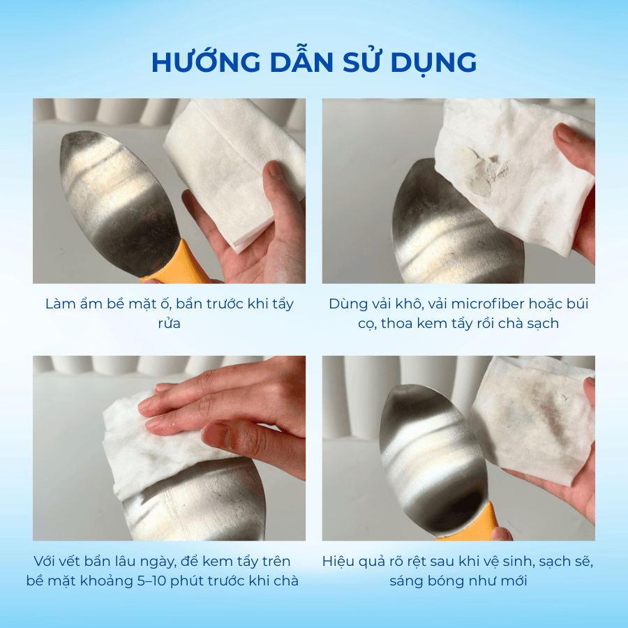 Kem Tẩy Đa Năng Nhà Bếp Hando 500 gr