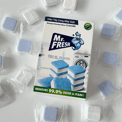 Viên Tẩy Lồng Máy Giặt Mr. Fresh – Hộp 16 Viên (15gr/viên)