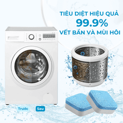 Viên Tẩy Lồng Máy Giặt Mr. Fresh – Hộp 16 Viên (15gr/viên)