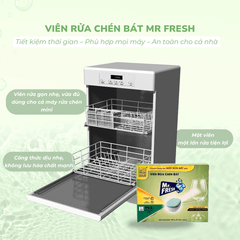 Viên Rửa Chén Bát Mr. Fresh Size Nhỏ – Hộp 39 Viên (10gr/viên)