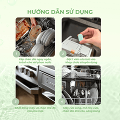 Viên Rửa Chén Bát Mr. Fresh Size Nhỏ – Hộp 39 Viên (10gr/viên)