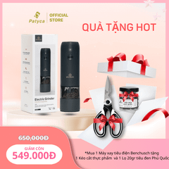 Máy Xay Tiêu Tự Động Bằng Điện Benchusch