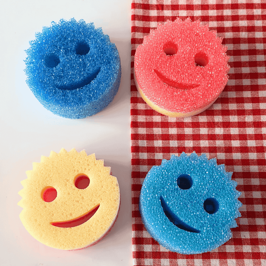 Bộ Đôi Miếng Rửa Chén Bọt Biển Scrub Babies - Thương Hiệu Scrub Daddy