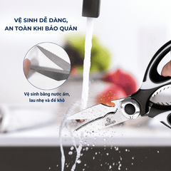 Kéo Cắt Thực Phẩm Nhà Bếp Đa Năng Benchusch