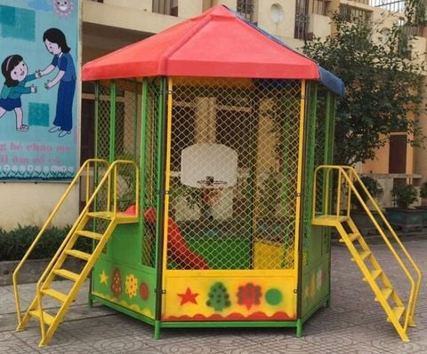 Nhà bóng cầu trượt (không bóng)