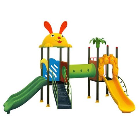 Nhà liên hoàn cổ tích 2 khối ống chui