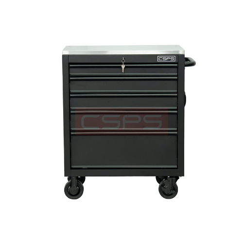 Tủ dụng cụ CSPS 76cm mặt INOX - 05 hộc kéo không nâng hạ