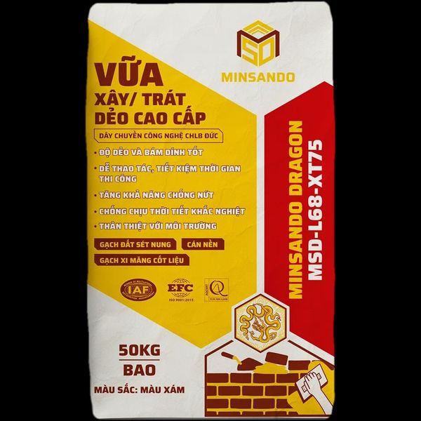 VỮA TRỘN SẴN MINSANDO DRAGONMSD-L68-XT75