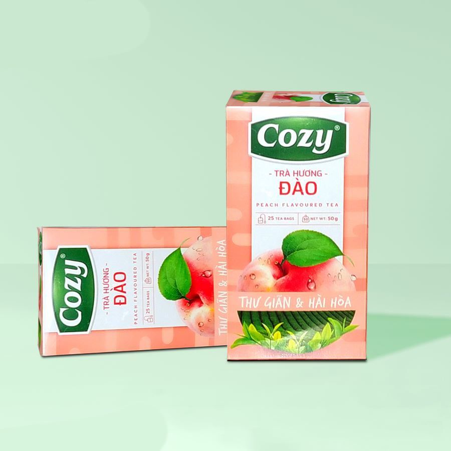 Trà hương đào Cozy