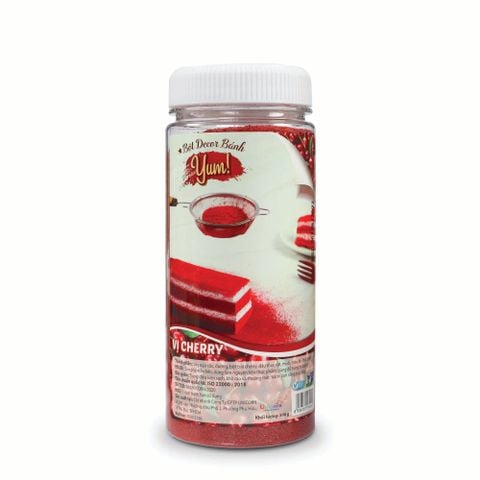 Bột ngũ cốc decor bánh vị Cherry 300g.