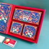 Bộ túi hộp trung thu 4 bánh 150g-250g Lân Vũ