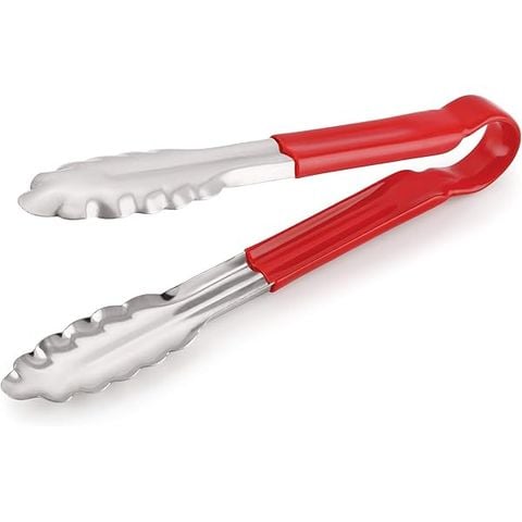 Kẹp bánh inox cán đỏ 23cm