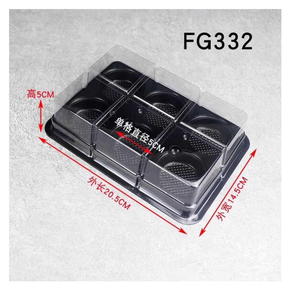 Hộp nhựa 6 ngăn FG332