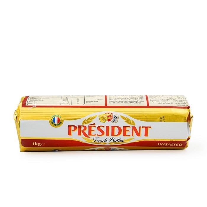Bơ lạt President 1kg.