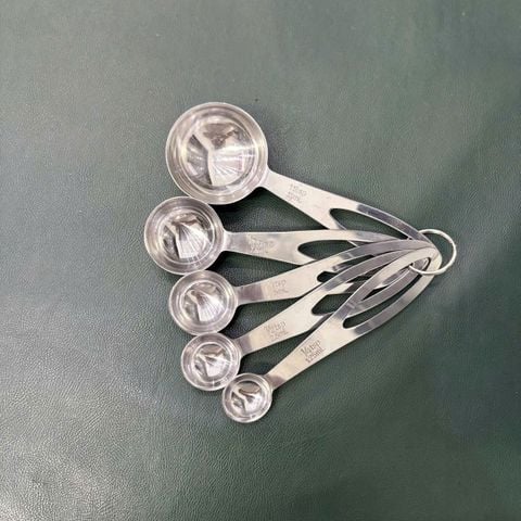 Bộ 5 muỗng đong inox