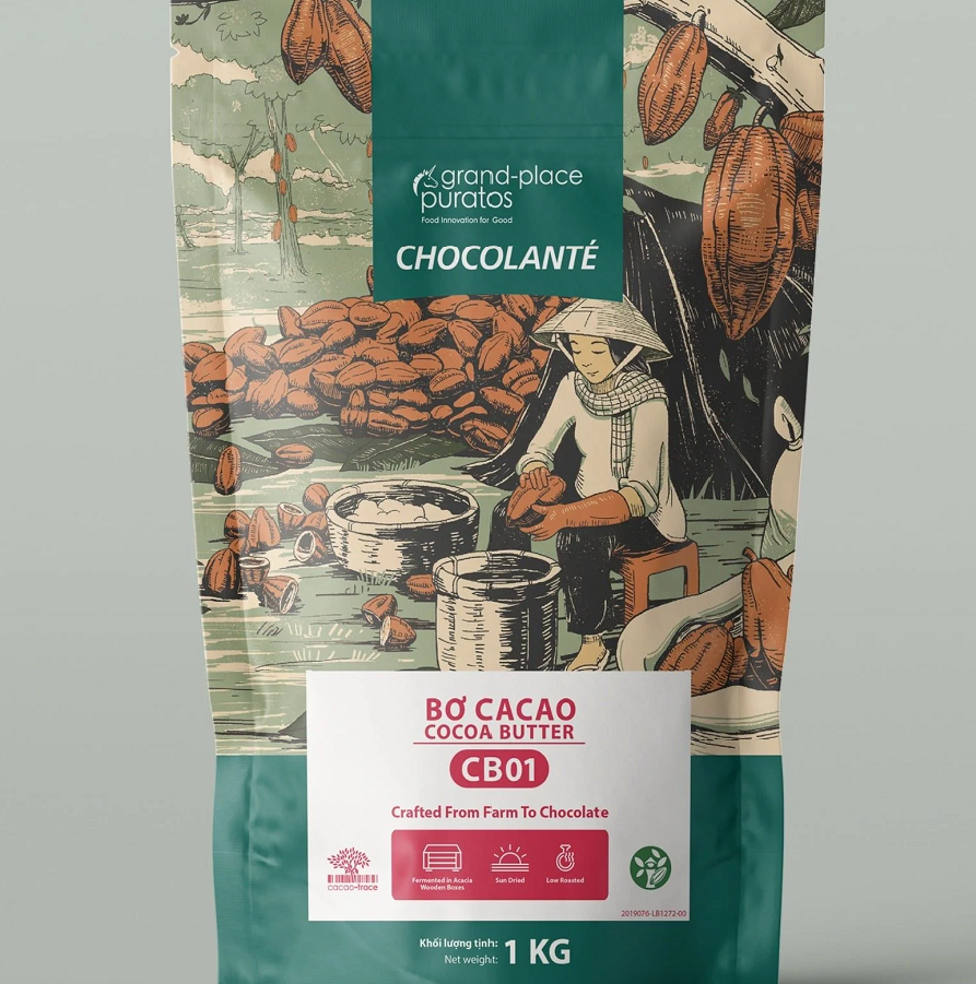 Bơ cacao Puratos CB01.