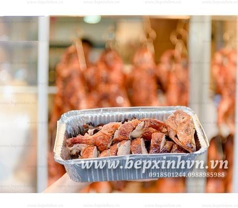 Khay bạc nhôm lót nồi chiên không dầu chữ nhật G1 - 20x26cm