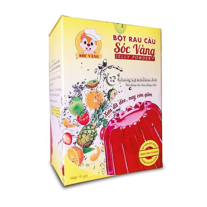 Bột rau câu dẻo Sóc vàng