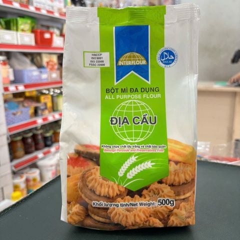 Bột mì đa dụng địa cầu 500gr.