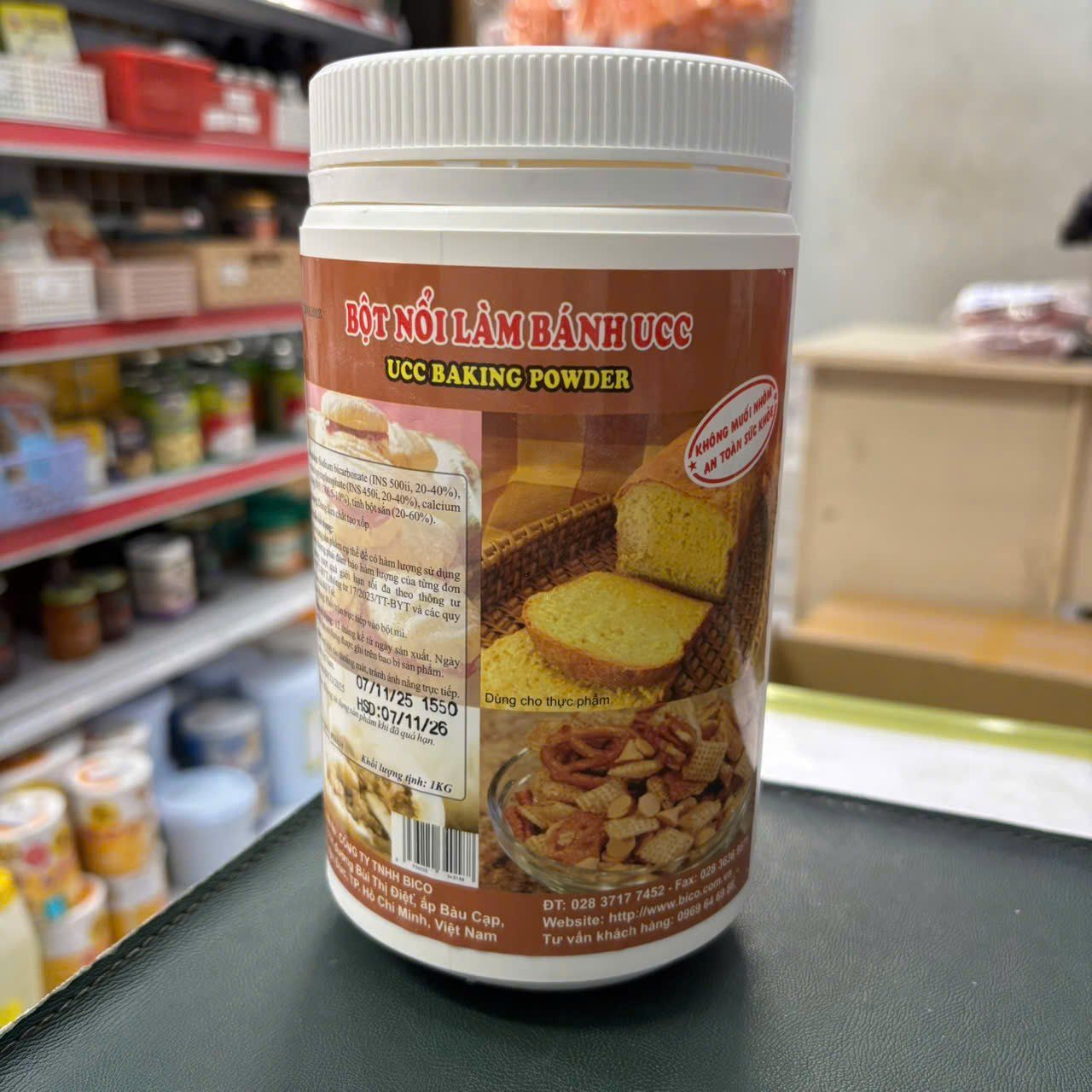 Bột nổi UCC baking powder 1kg