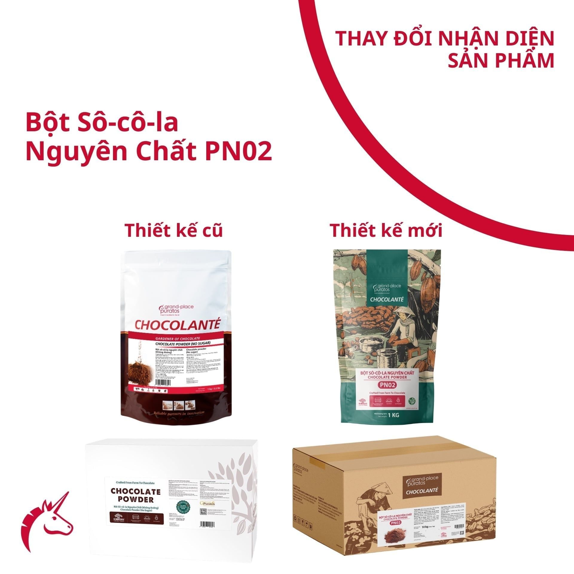 Bột socola nguyên chất Puratos PN02.