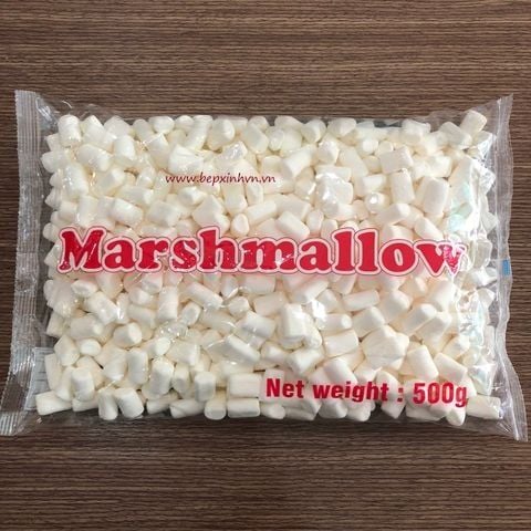 Kẹo Marshmallows trắng ít ngọt Erko 500gr.