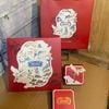 Hộp trung thu 4 bánh 150g - 250gr Hạc Vân.