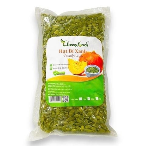 Hạt Bí xanh Classyfoods 250gr