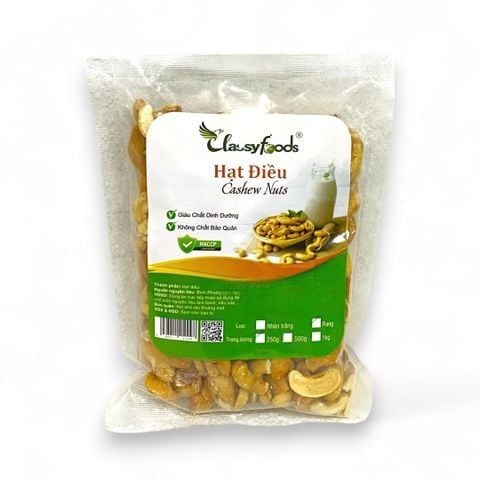 Hạt điều rang Classyfoods 250gr.