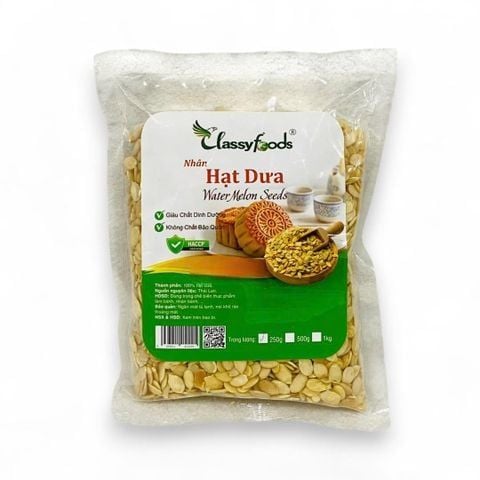 Hạt dưa tách vỏ Classyfoods 250gr.