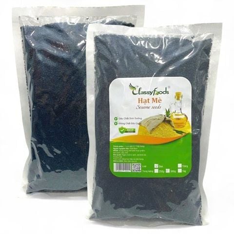 Hạt mè đen Classyfoods 250gr.