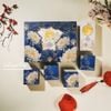 Bộ túi hộp trung thu 4 bánh trà 150-250g Lam Cúc